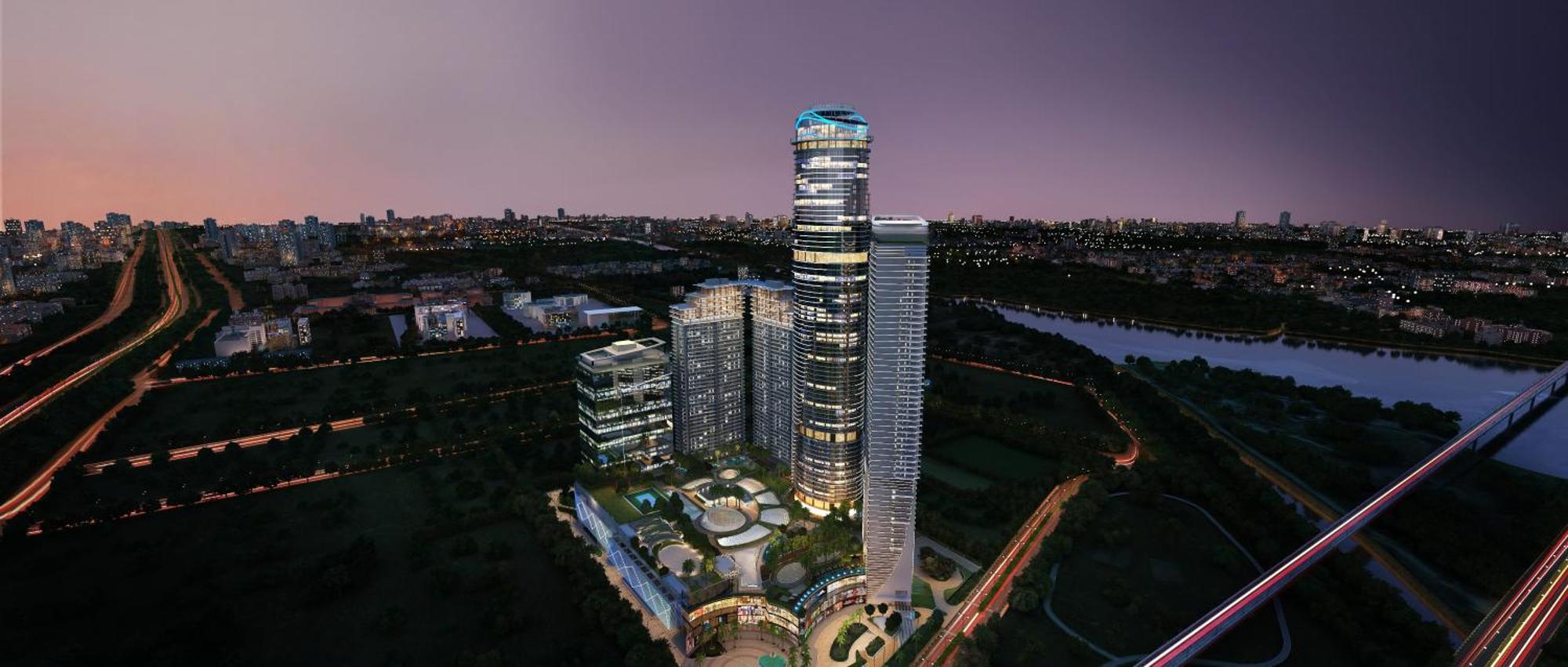 Countryside Luxury Suites - Supernova Noida Neu-Delhi Exterior foto
